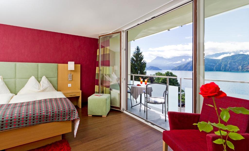 Hotel Alexander Weggis Oda fotoğraf